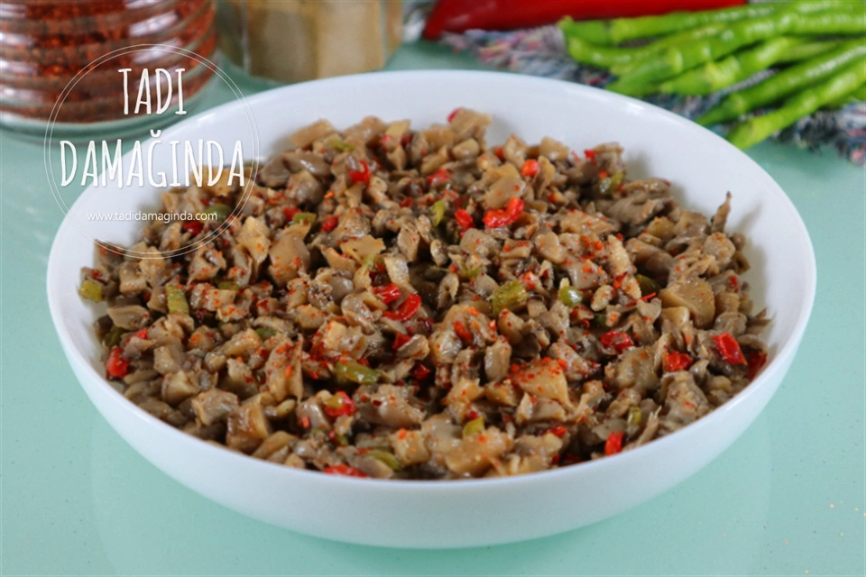 Mantar Kokoreç (Vejetaryen Kokoreç)