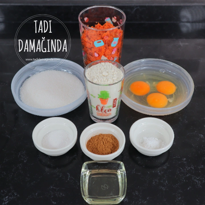 Havuçlu Tarçınlı Rulo Pasta