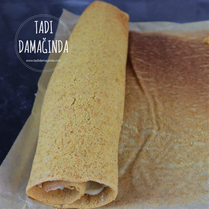 Havuçlu Tarçınlı Rulo Pasta
