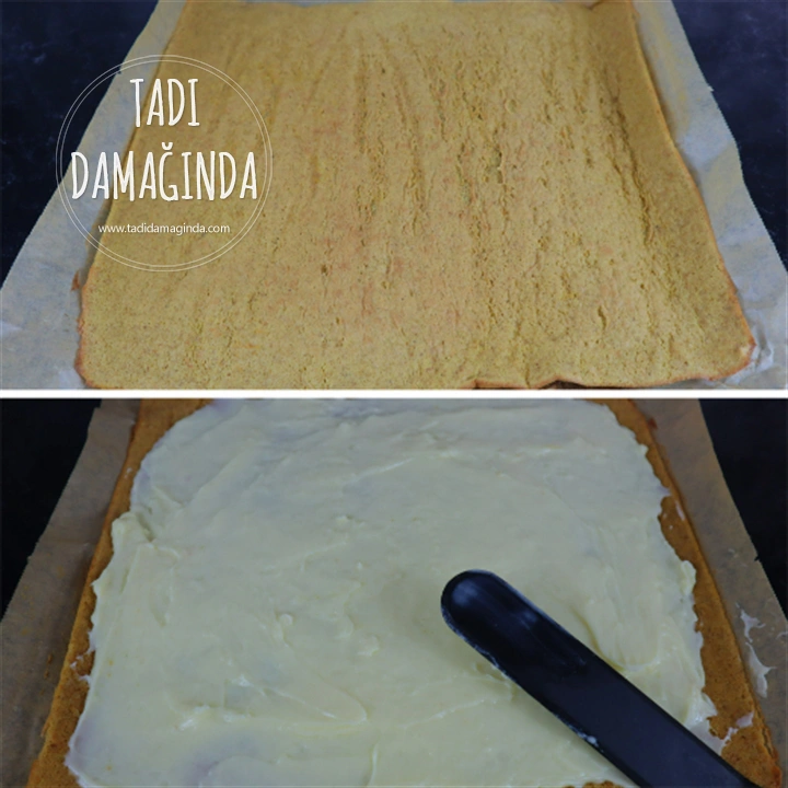 Havuçlu Tarçınlı Rulo Pasta