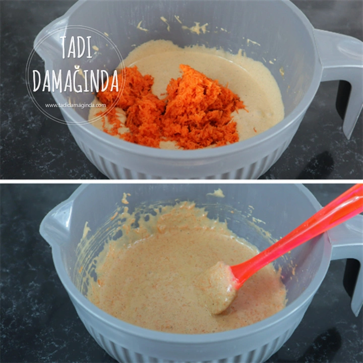 Havuçlu Tarçınlı Rulo Pasta