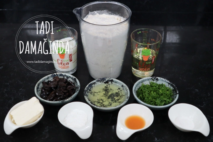 Zeytinli Dereotlu Poğaça