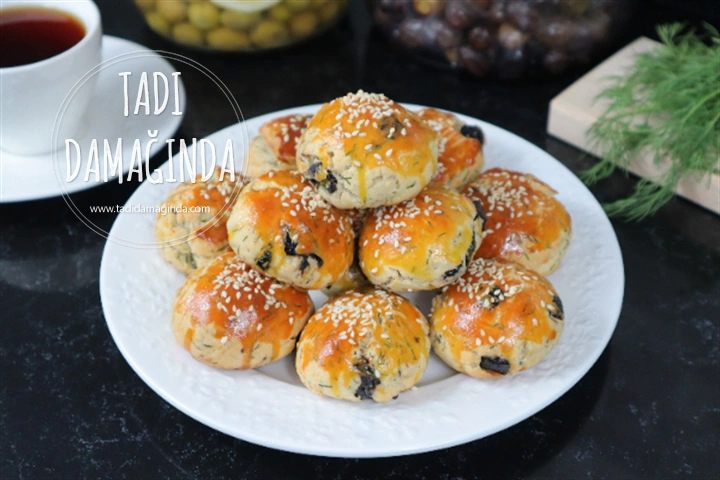 Zeytinli Dereotlu Poğaça