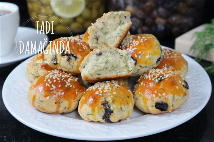 Zeytinli Dereotlu Poğaça