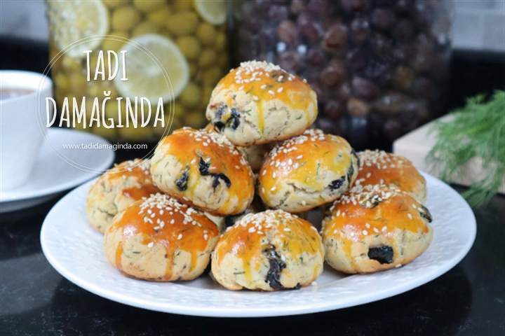 Zeytinli Dereotlu Poğaça