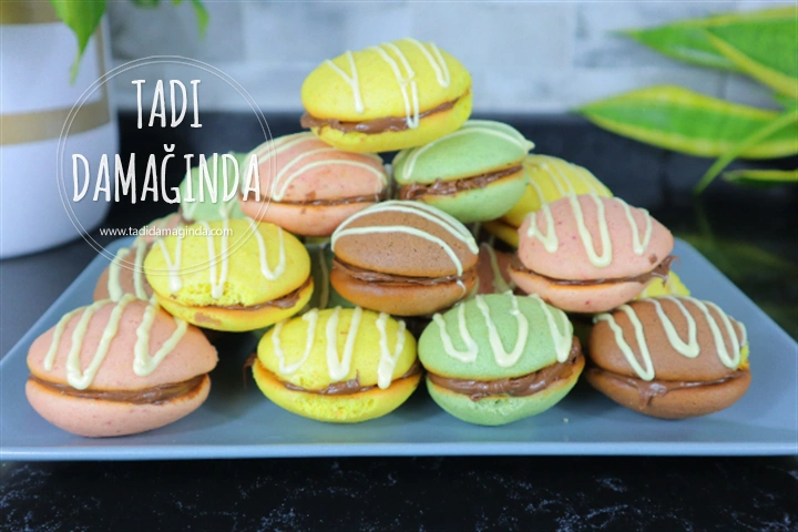 Makaron Görünümlü Kek (Gıda Boyasız)