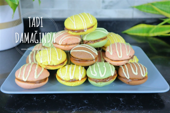 Makaron Görünümlü Kek (Gıda Boyasız)