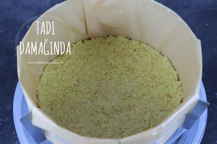 Antep Fıstıklı Kadayıflı Pişmeyen Cheesecake