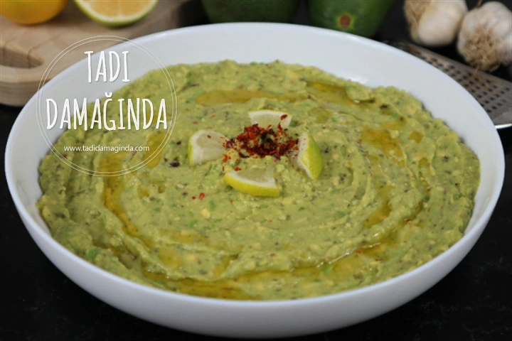 Naneli Kekikli Avokado Ezmesi