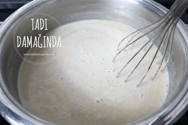 4 Malzemeli Tahinli Muhallebi