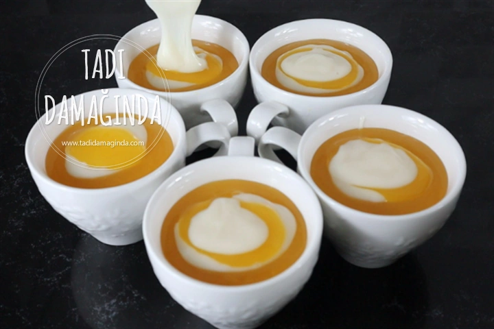 Porsiyonluk Portakallı Zebra Tatlısı