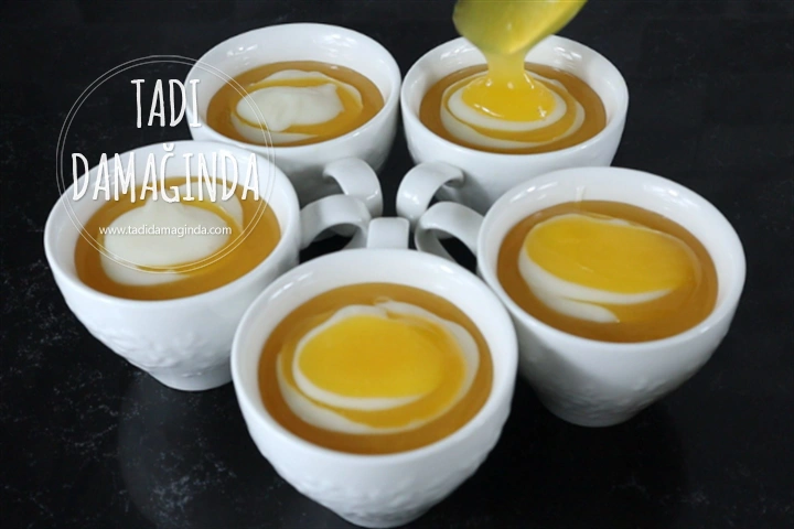 Porsiyonluk Portakallı Zebra Tatlısı