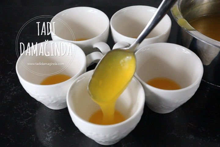 Porsiyonluk Portakallı Zebra Tatlısı