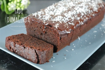 Kakaolu Nemli Kek (Rafine Şekersiz Glütensiz Vegan)