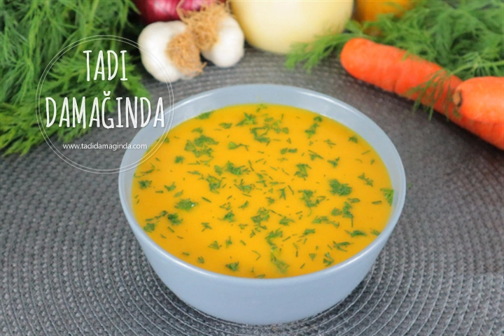 Havuç Çorbası (Glütensiz Laktozsuz Kazeinsiz)
