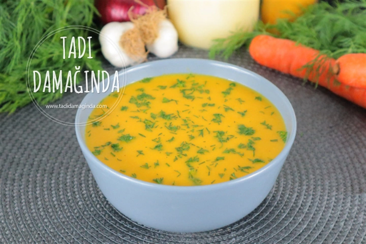 Havuç Çorbası (Glütensiz Laktozsuz Kazeinsiz)