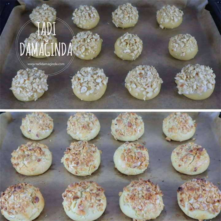 Çikolata Dolgulu Fındıklı Kurabiye