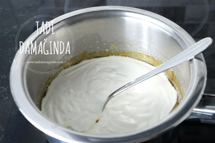 Karamelli Ganajlı Tart Kek