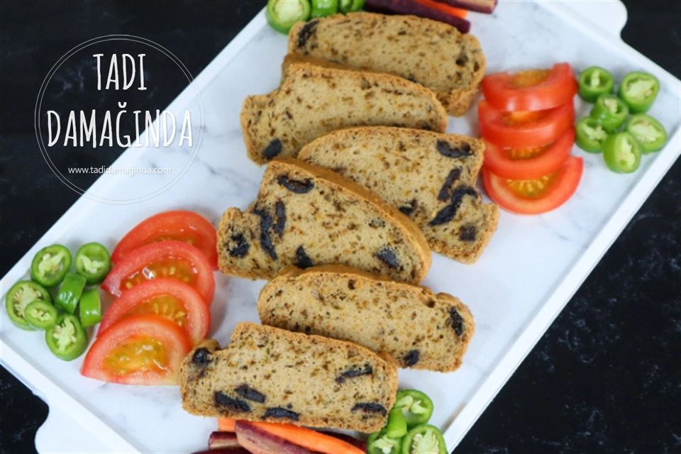 Zeytinli Kekikli Tahin Ekmeği