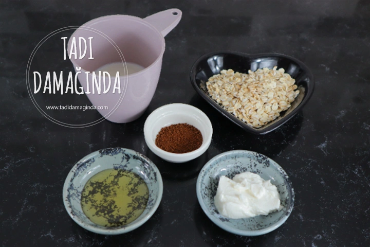 Kahveli Labneli Yulaf Lapası (Rafine Şekersiz Glütensiz)