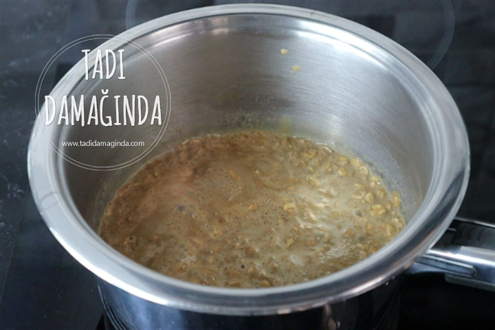 Kahveli Labneli Yulaf Lapası (Rafine Şekersiz Glütensiz)