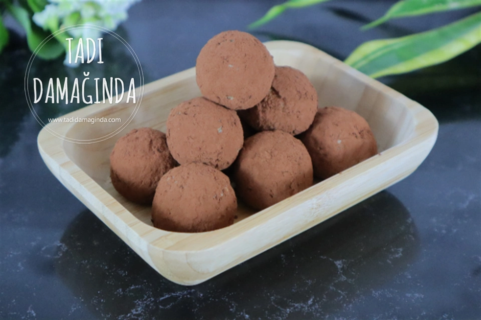 Glütensiz Rafine Şekersiz Tiramisu Topları