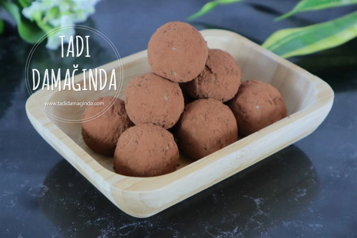 Glütensiz Rafine Şekersiz Tiramisu Topları