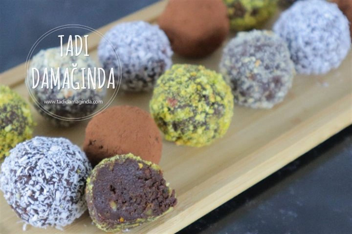 Glütensiz ve Vegan Avokado Truff