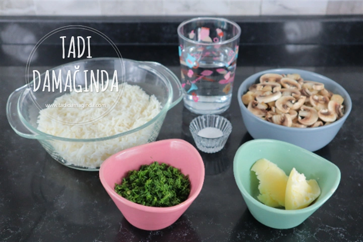 Mantarlı Dereotlu Pilav