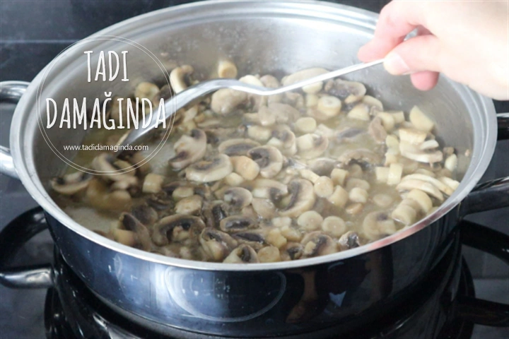 Mantarlı Dereotlu Pilav