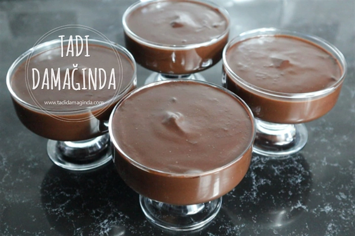 Pirinç Unlu Kakaolu Muhallebi (Glütensiz Yumurtasız)