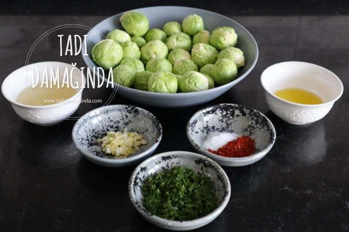 Dereotlu Brüksel Lahanası Salatası