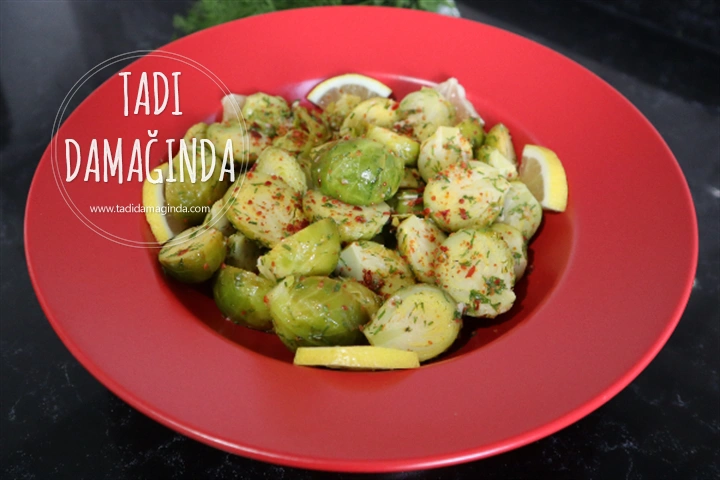 Dereotlu Brüksel Lahanası Salatası