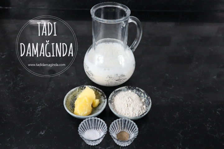 Laktozsuz Kazeinsiz ve Glütensiz Beşamel Sos