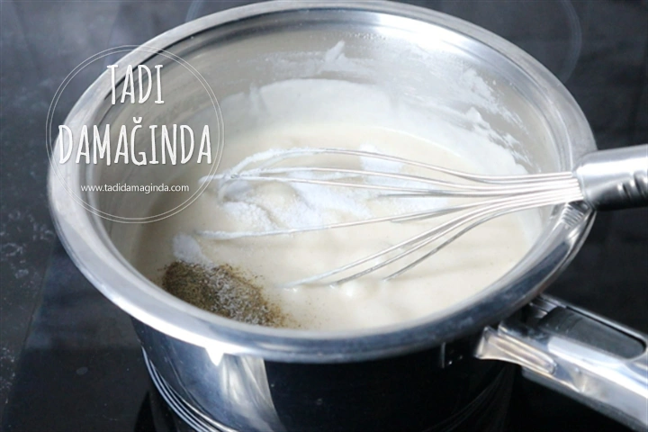 Laktozsuz Kazeinsiz ve Glütensiz Beşamel Sos