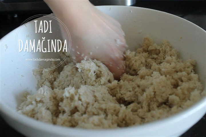 3 Malzemeli Hindistan Cevizi Kurabiye (Unsuz Yağsız Vegan)