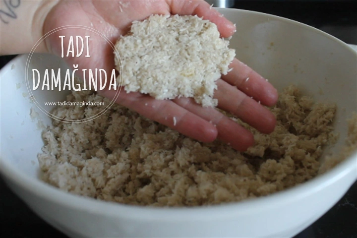 3 Malzemeli Hindistan Cevizi Kurabiye (Unsuz Yağsız Vegan)