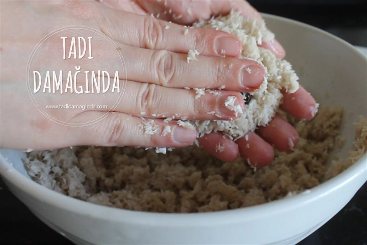 3 Malzemeli Hindistan Cevizi Kurabiye (Unsuz Yağsız Vegan)