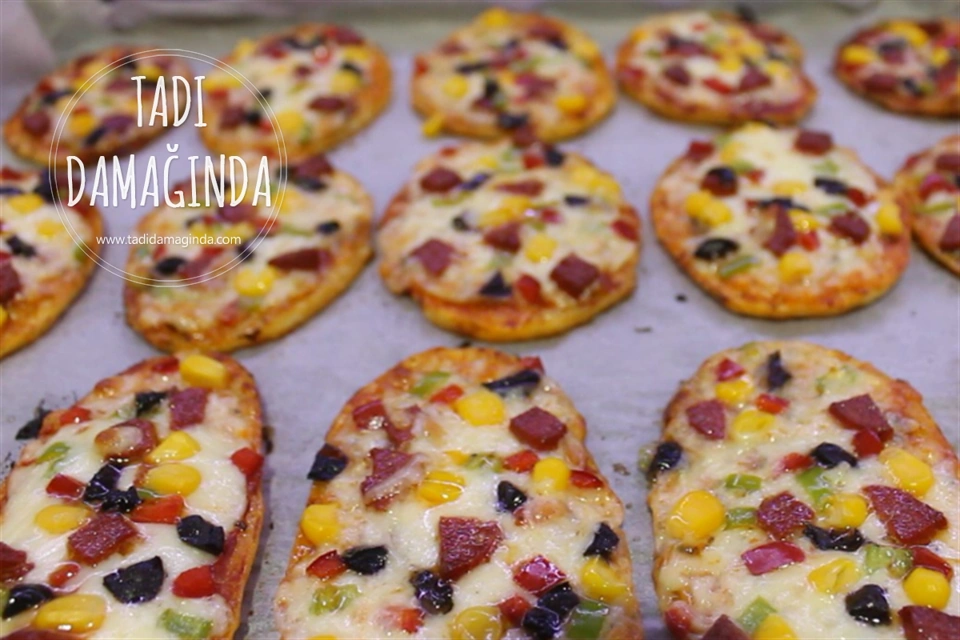 Fırında Patates Pizzası