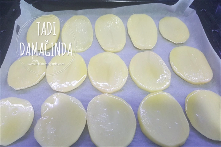 Fırında Patates Pizzası