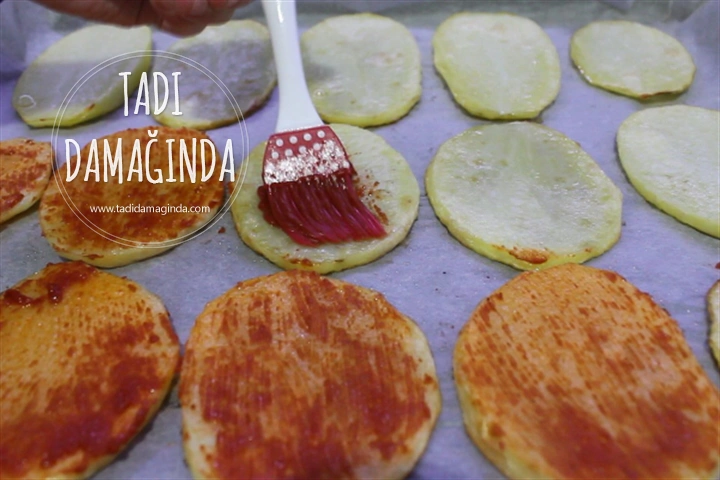 Fırında Patates Pizzası