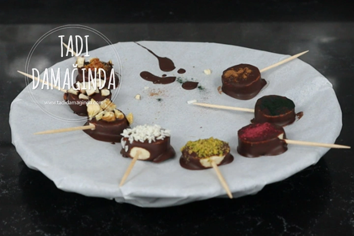 Çikolata Kaplı Şekersiz Lokmalık Muzlar