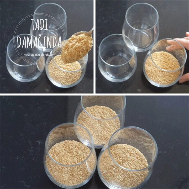 Karamelli Fıstıklı Muhallebi