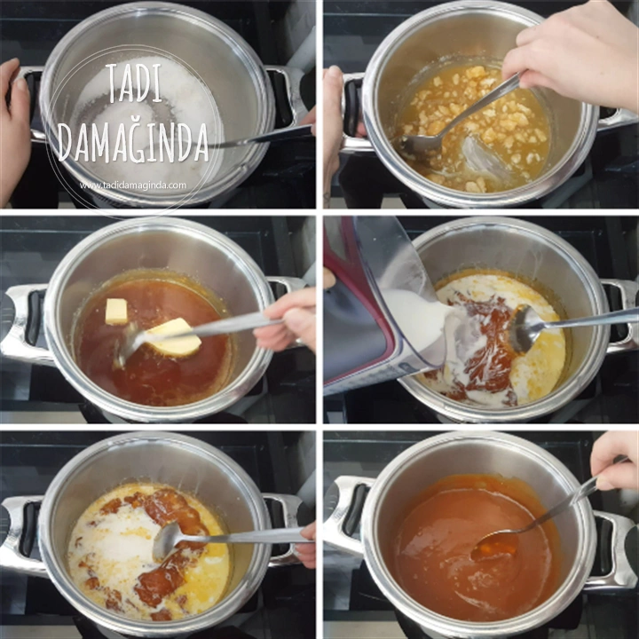 Karamelli Fıstıklı Muhallebi