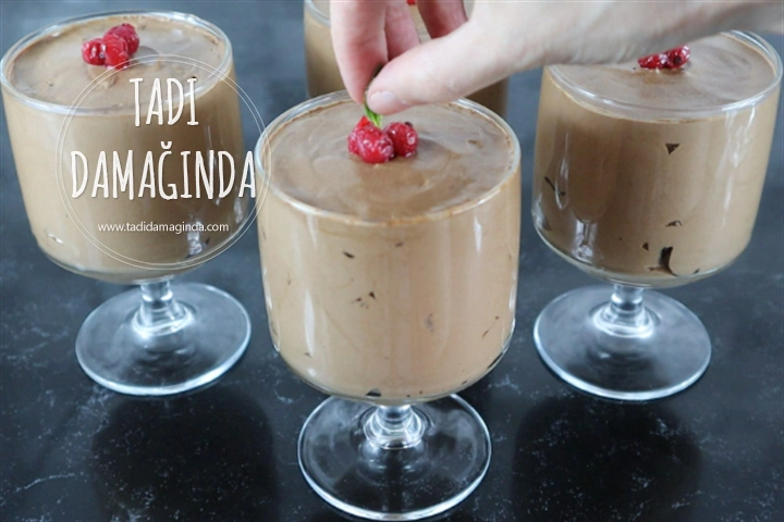 2 Malzemeli Yumurtasız Mousse