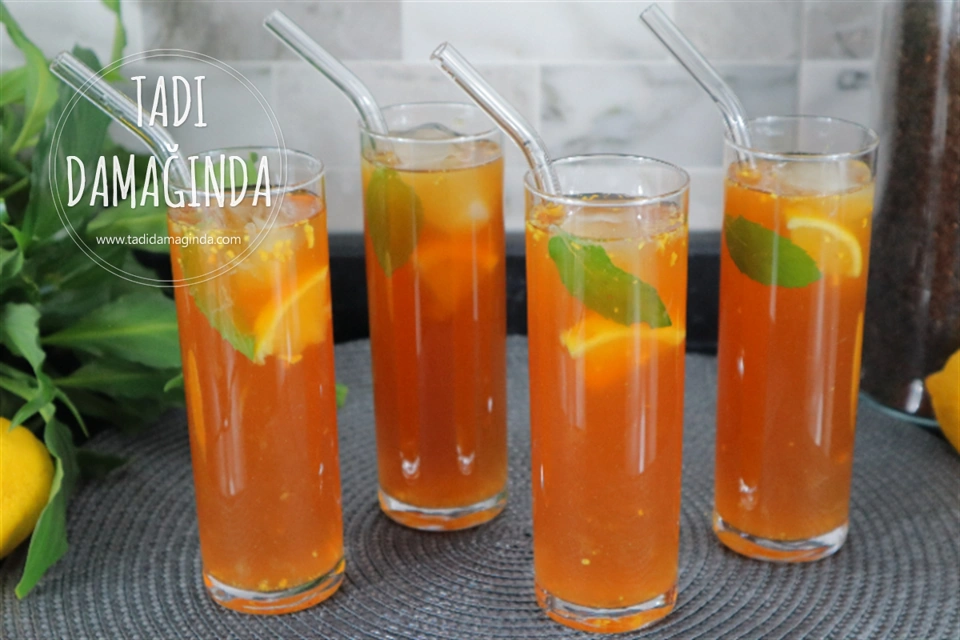 Limonlu Soğuk Çay (Rafine Şekersiz)