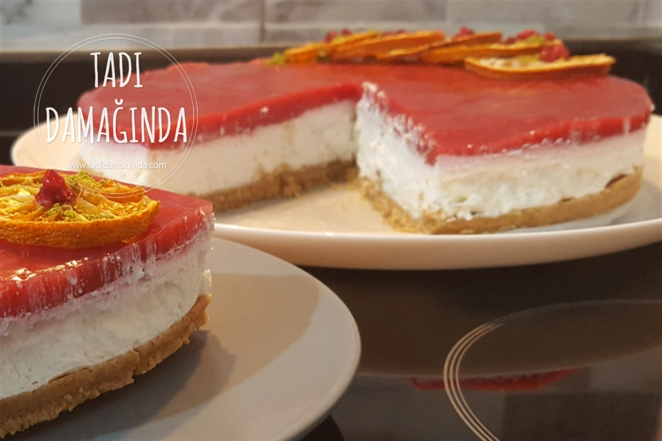 Pişmeyen Yalancı Cheesecake
