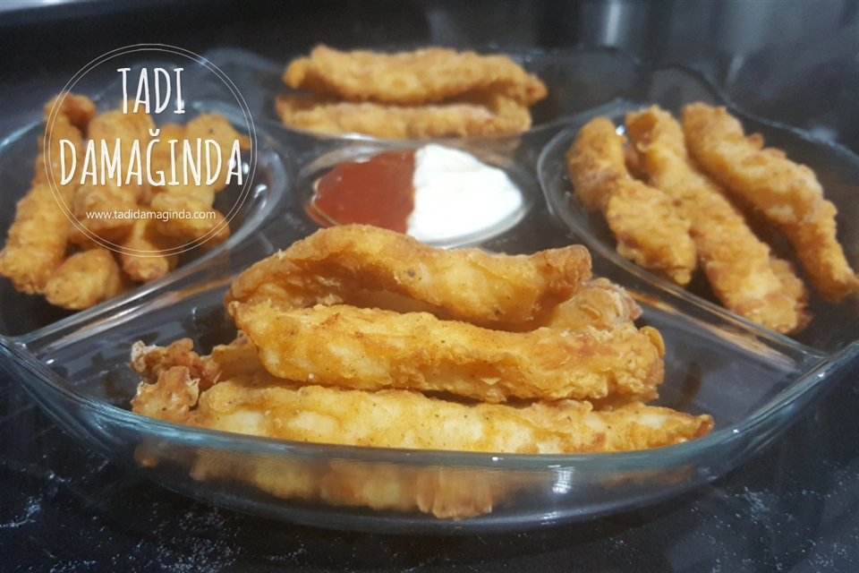 Kolay Malzemelerle Çıtır Fast Food Tavukları