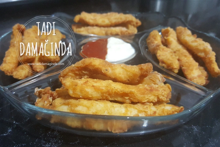 Kolay Malzemelerle Çıtır Fast Food Tavukları