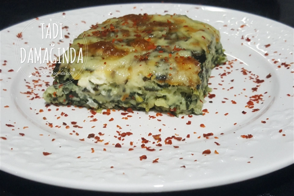 Börek Tadında Ispanak Sufle